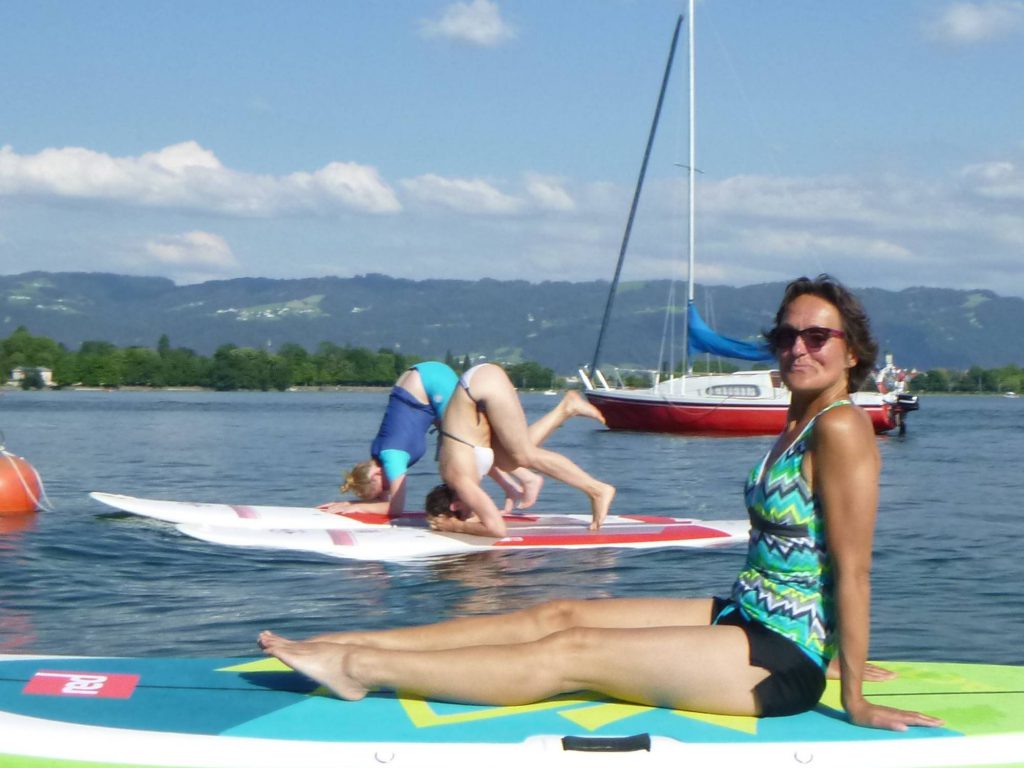 Yoga Reise Bodensee - Spaß auf dem Wasser