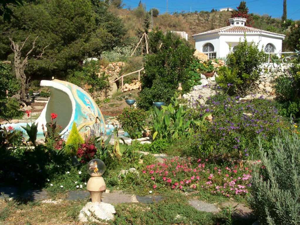 Yogaurlaub in Andalusien - Casa el Morisco - Außenanlage